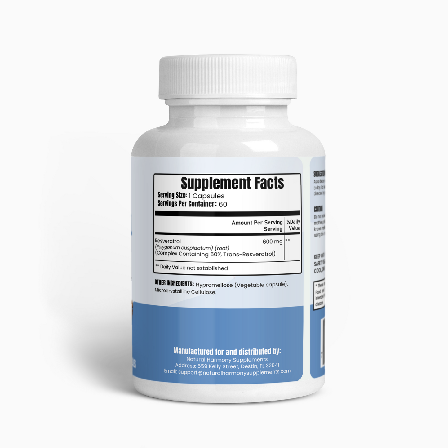 Resveratrol 50% 600mg