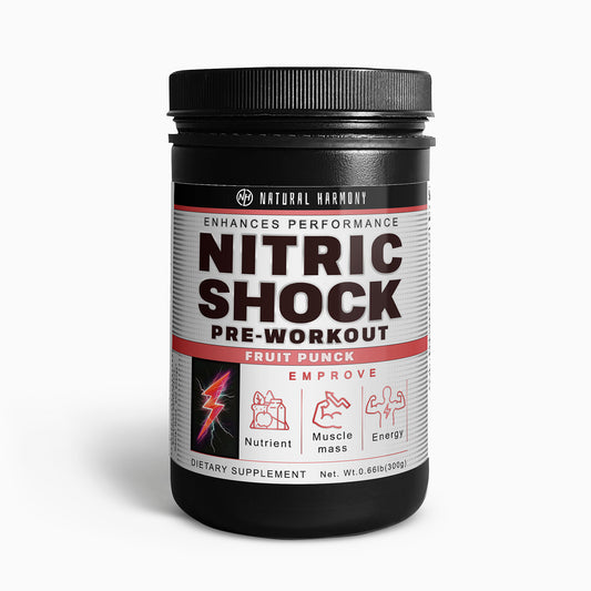 Nitric Shock Pre-Workout Powder (Fruit Punch)