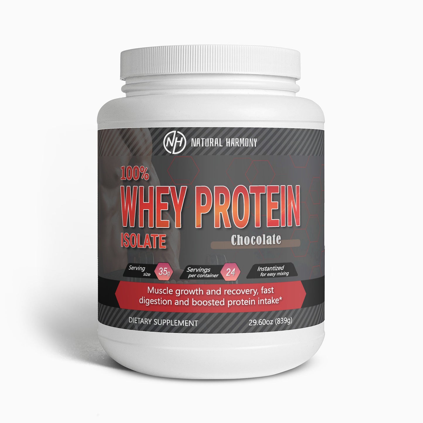 100% Whey Protein Isolate (Chocolate)
