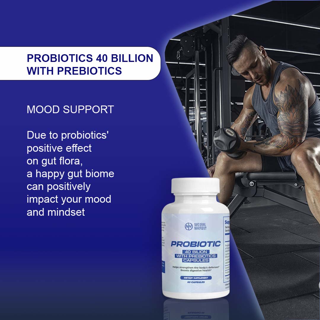 Probiotic 40 Billion with Prebiotics