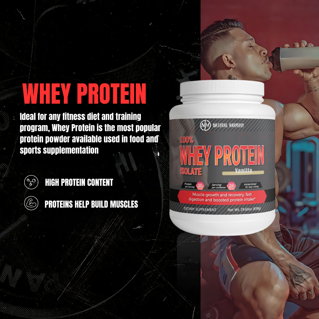 100% Whey Protein Isolate (Vanilla)