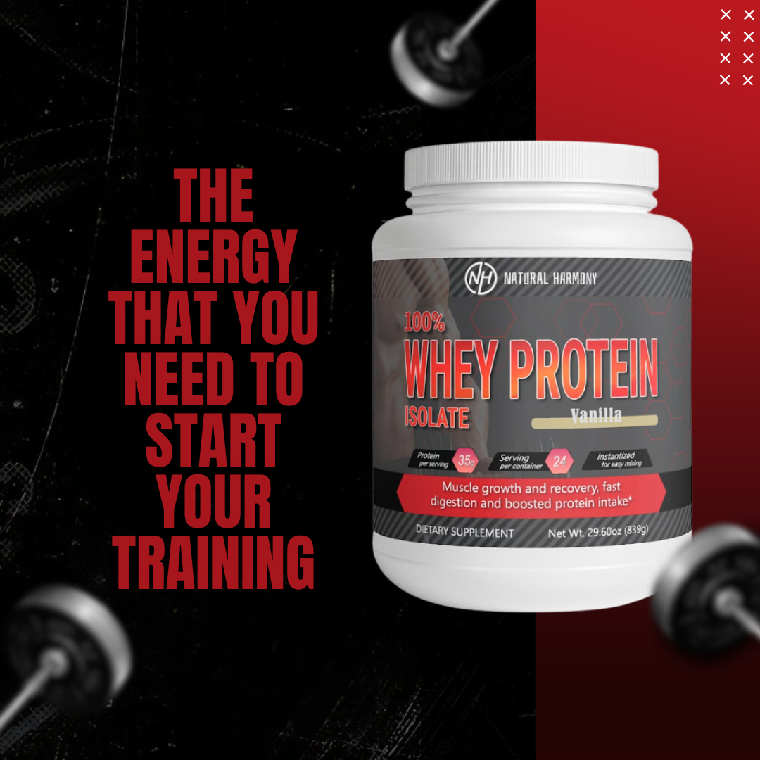 100% Whey Protein Isolate (Vanilla)